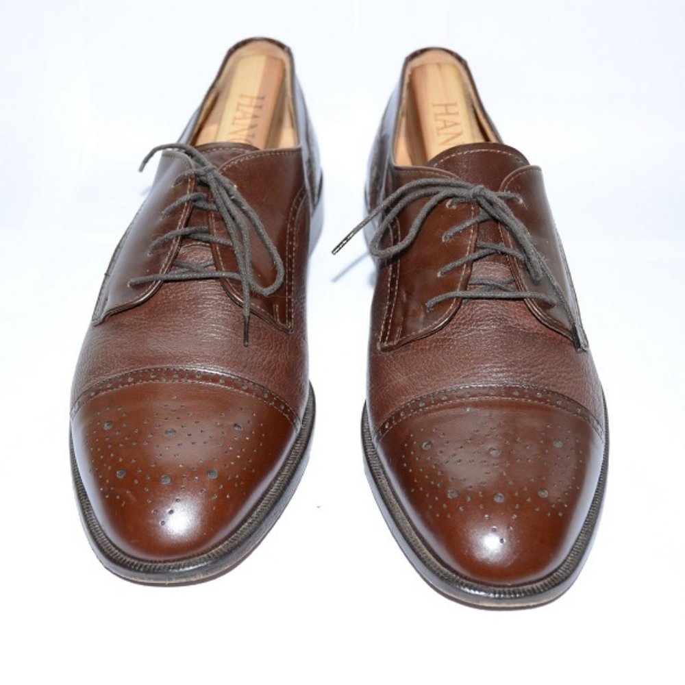 Vito Rufolo Flexible Constraction Leather Italy Men's Business Work Shoes 10.5